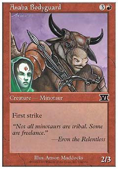 Anaba Bodyguard (Classic 6th Edition) Near Mint