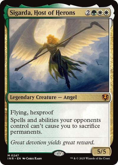 Sigarda, Host of Herons (Innistrad Remastered) Near Mint