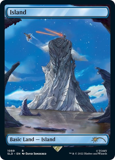 Island (1089) (Secret Lair) Near Mint Foil
