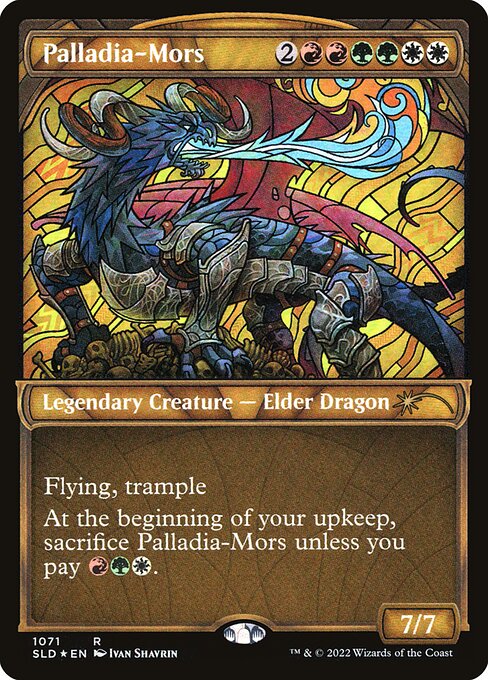 Palladia-Mors (Stained Glass) (Secret Lair) Near Mint Foil