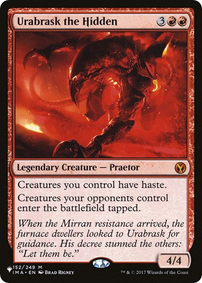 Urabrask the Hidden (The List) Light Play