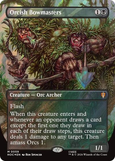 Orcish Bowmasters  Borderless   Surge Foil|1|0|0.00