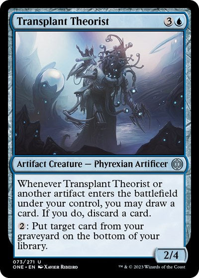 Transplant Theorist (Phyrexia: All Will Be One) Near Mint