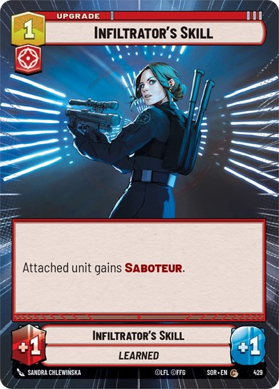 Infiltrator's Skill (Hyperspace) (Spark of Rebellion) Near Mint