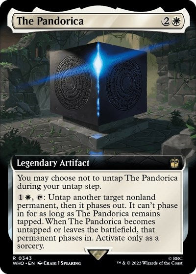 The Pandorica (Extended Art) (Universes Beyond: Doctor Who) Near Mint Foil