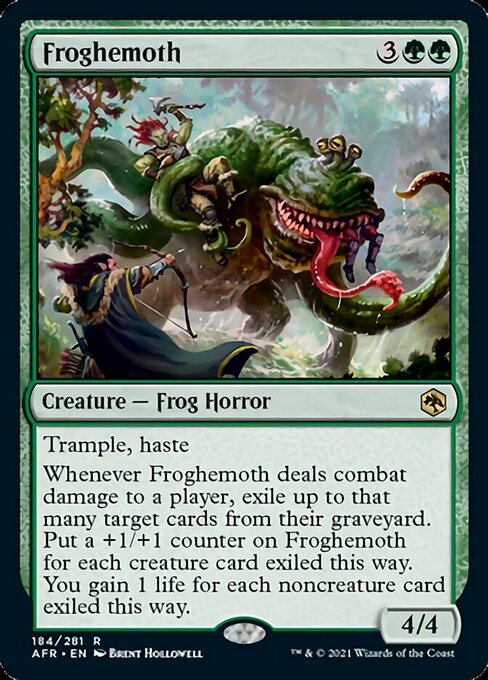 Froghemoth (Adventures in the Forgotten Realms) Medium Play Foil