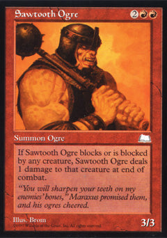 Sawtooth Ogre (Weatherlight) Medium Play
