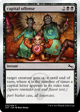 capital offense (Unstable) Near Mint