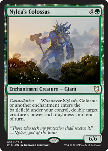 Nylea's Colossus (Commander 2018) Medium Play