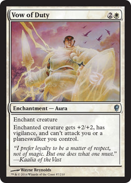 Vow of Duty (Conspiracy) Medium Play Foil