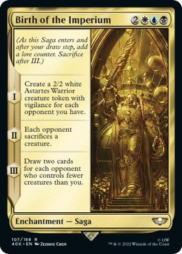 Birth of the Imperium (Surge Foil) (Universes Beyond: Warhammer 40K) Near Mint Foil