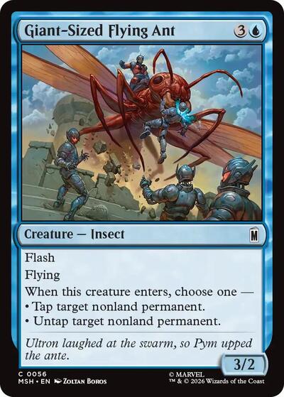 Giant-Sized Flying Ant (Marvel Super Heroes) Light Play Foil