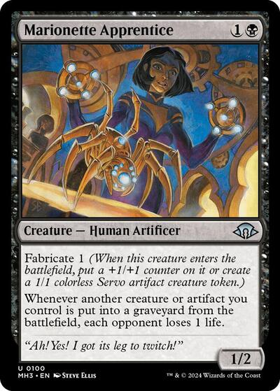 Marionette Apprentice (Modern Horizons 3) Near Mint