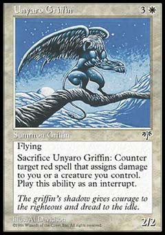 Unyaro Griffin (Mirage) Light Play