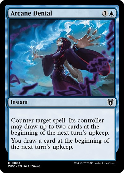 Arcane Denial (Commander: Wilds of Eldraine) Near Mint