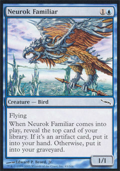 Neurok Familiar (Mirrodin) Light Play Foil