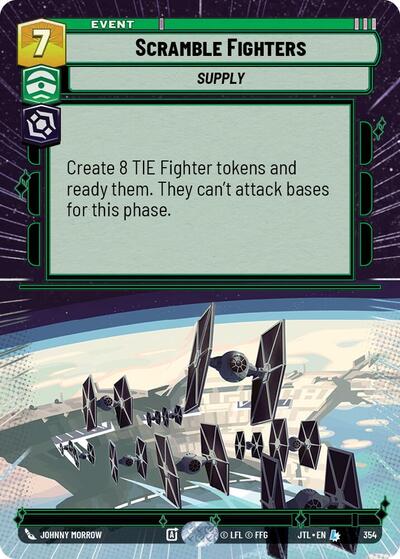 Scramble Fighters (Hyperspace) (Jump to Lightspeed) Near Mint