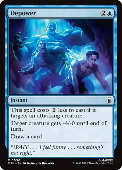 Depower (Marvel Super Heroes) Near Mint Foil