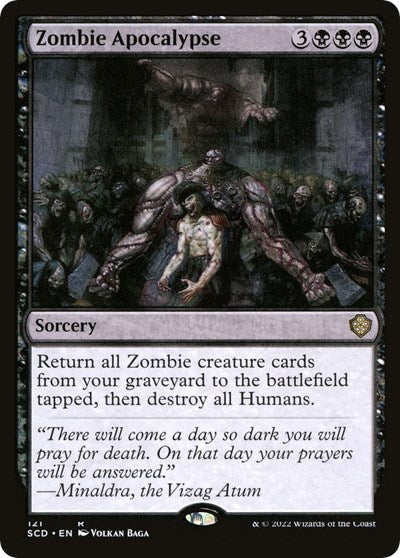 Zombie Apocalypse (Commander 2022 Starter Decks) Light Play