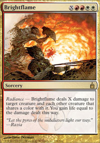 Brightflame (Ravnica) Light Play Foil