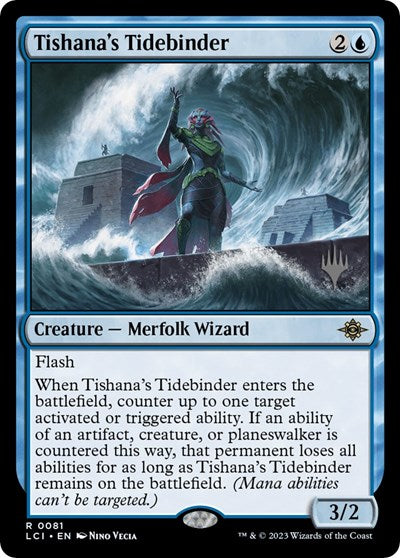 Tishana's Tidebinder (Promo Pack: The Lost Caverns of Ixalan) Light Play