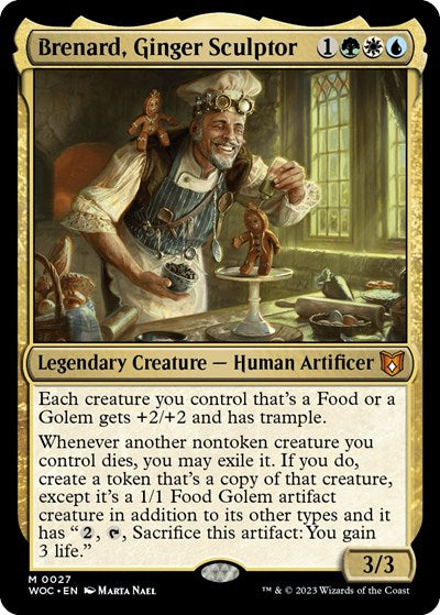 Brenard, Ginger Sculptor (Commander: Wilds of Eldraine) Near Mint