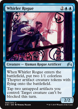 Whirler Rogue (Magic Origins) Medium Play Foil
