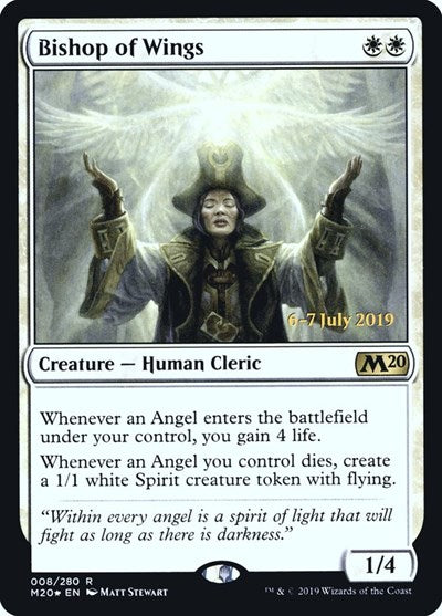Bishop of Wings (Promos: Prerelease Cards) Light Play Foil