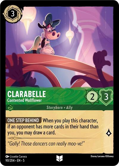 Clarabelle - Contented Wallflower (Shimmering Skies) Near Mint