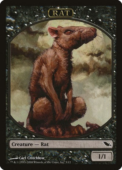 Rat Token (Shadowmoor) Medium Play