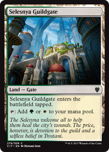 Selesnya Guildgate (Commander 2017) Light Play