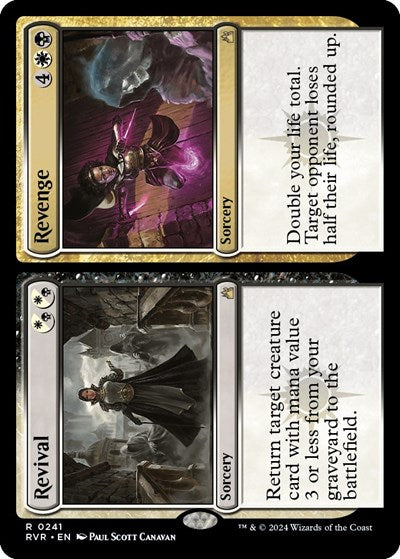 Revival / Revenge (Ravnica Remastered) Light Play