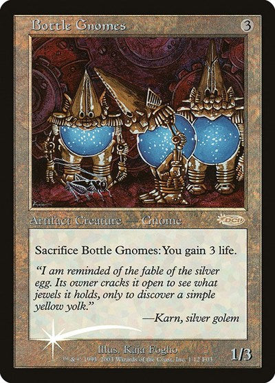Bottle Gnomes (Promos: FNM) Light Play Foil