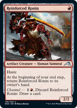 Reinforced Ronin (Kamigawa: Neon Dynasty) Near Mint