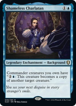 Shameless Charlatan (Commander Legends: Battle for Baldur's Gate) Near Mint Foil