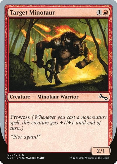 Target Minotaur (C) (Unstable) Near Mint