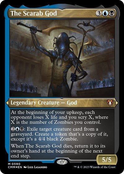 The Scarab God  Foil Etched|0|0|0.00