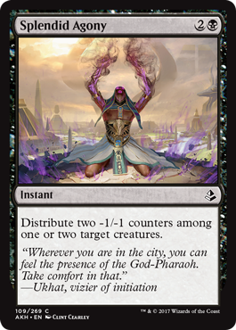 Splendid Agony (Amonkhet) Near Mint Foil