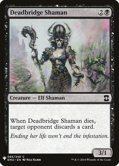 Deadbridge Shaman (Mystery Booster) Medium Play