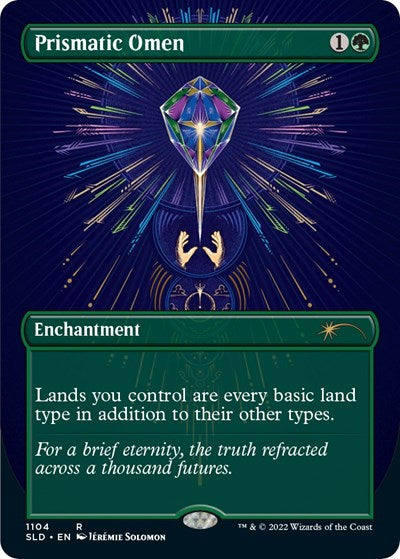 Prismatic Omen (Borderless) (Secret Lair) Near Mint