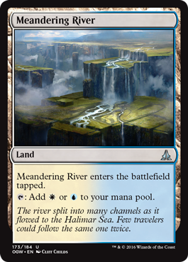 Meandering River (Oath of the Gatewatch) Medium Play Foil