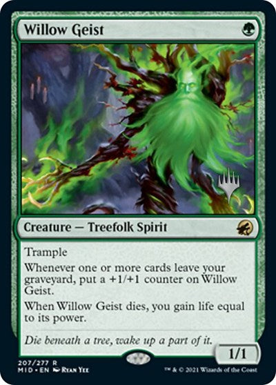 Willow Geist (Promo Pack: Innistrad: Midnight Hunt) Near Mint Foil