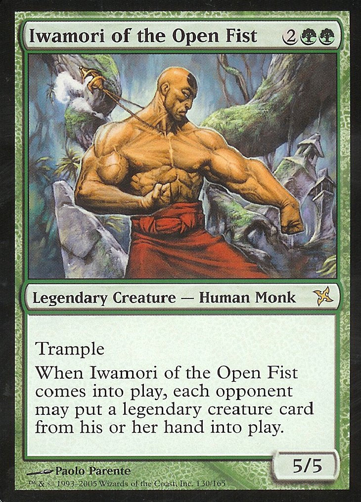 Iwamori of the Open Fist (Betrayers of Kamigawa) Light Play