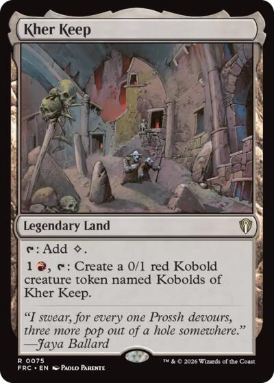 Kher Keep (Commander: Reality Fracture) Near Mint