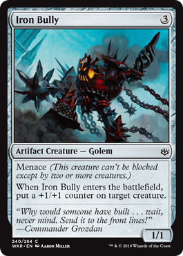 Iron Bully (War of the Spark) Light Play