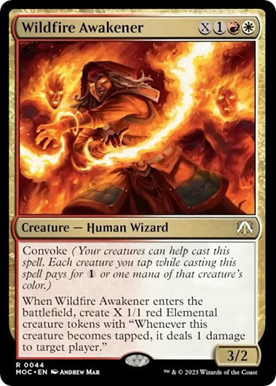 Wildfire Awakener (Commander: March of the Machine) Near Mint