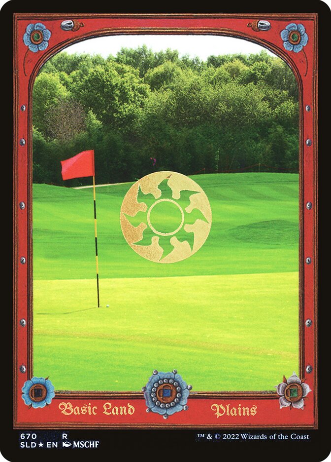Plains 670 (Secret Lair) Damaged / Poor Foil