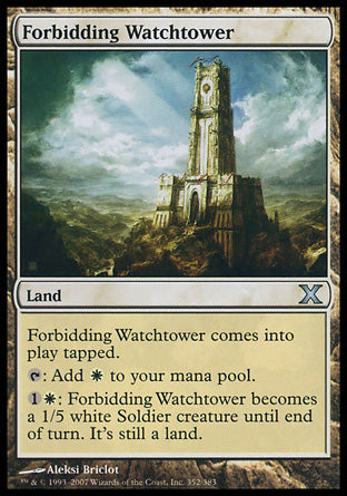Forbidding Watchtower (10th Edition) Light Play