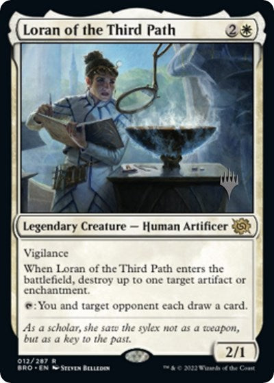 Loran of the Third Path (Promo Pack: The Brothers War) Light Play