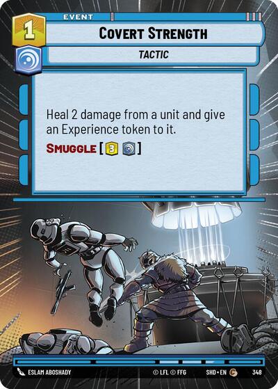 Covert Strength (Hyperspace) (Shadows of the Galaxy) Near Mint Foil